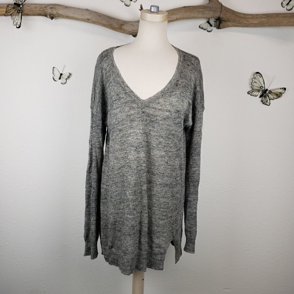 Vince gray linen tunic